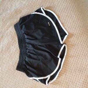 Women's Black Athletic Shorts